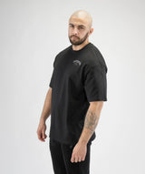 Men's Oversized Gym T Shirt - Black