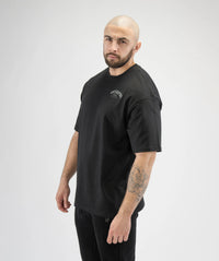 Men's Oversized Gym T Shirt - Black