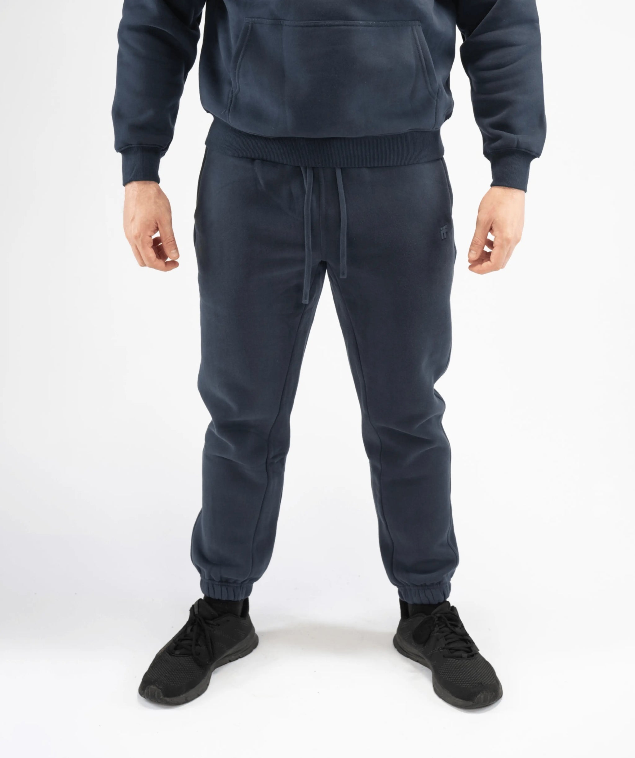 Men's Regular Fit Joggers - Navy Blue