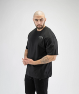 Men's Oversized Gym T Shirt - Black
