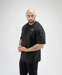 Men's Oversized Gym T Shirt - Black