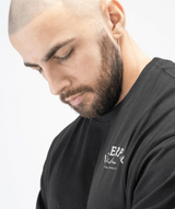 Men's Oversized Gym T Shirt - Black