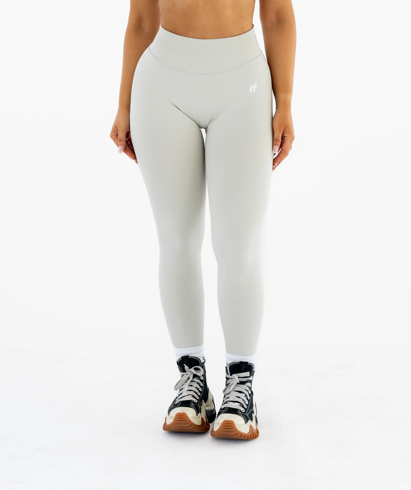 Women's Sculpting Leggings - Light Grey