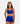 Halter Neck Sports Bra – Indigo Blue