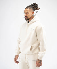 Men's Pullover Hoodie - Creme