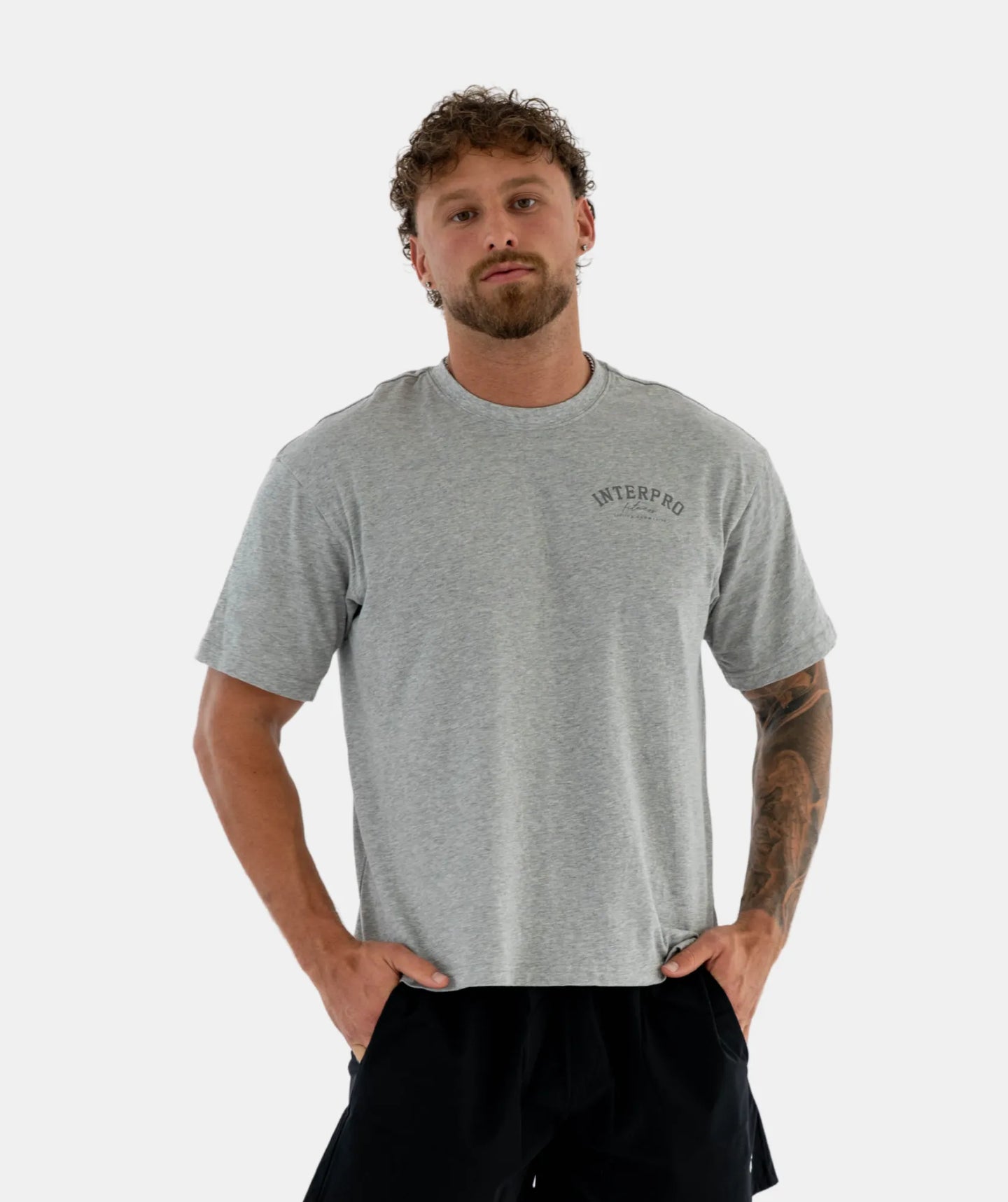 Men's Oversized T Shirt - Grey