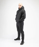 Men's Pull Over Hoodie - Black