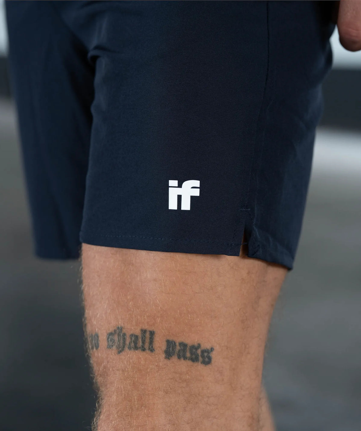 Navy Blue Mens Shorts