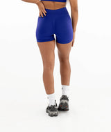 Nahtlose Shorts für Damen - Schwarz