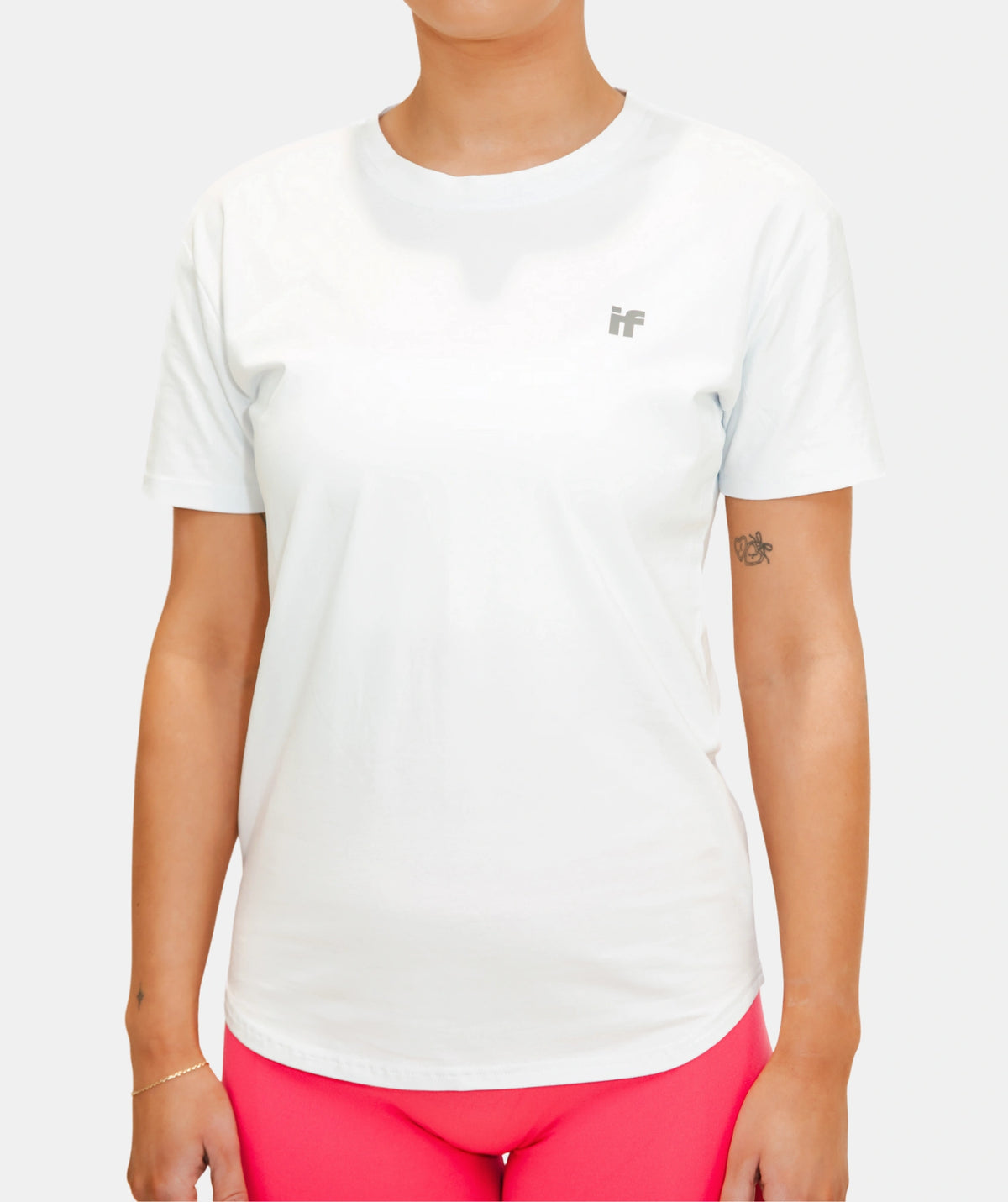 IF Womens White TShirt