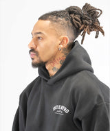 Übergroßer Trainingspullover für Herren – Schwarz