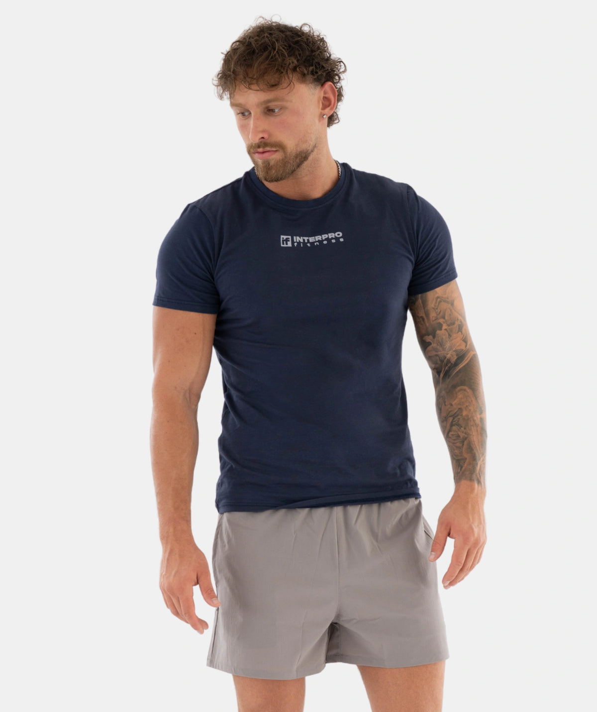 IF blue mens tee