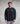 Men's Oversized Acid Wash Sweater - Black