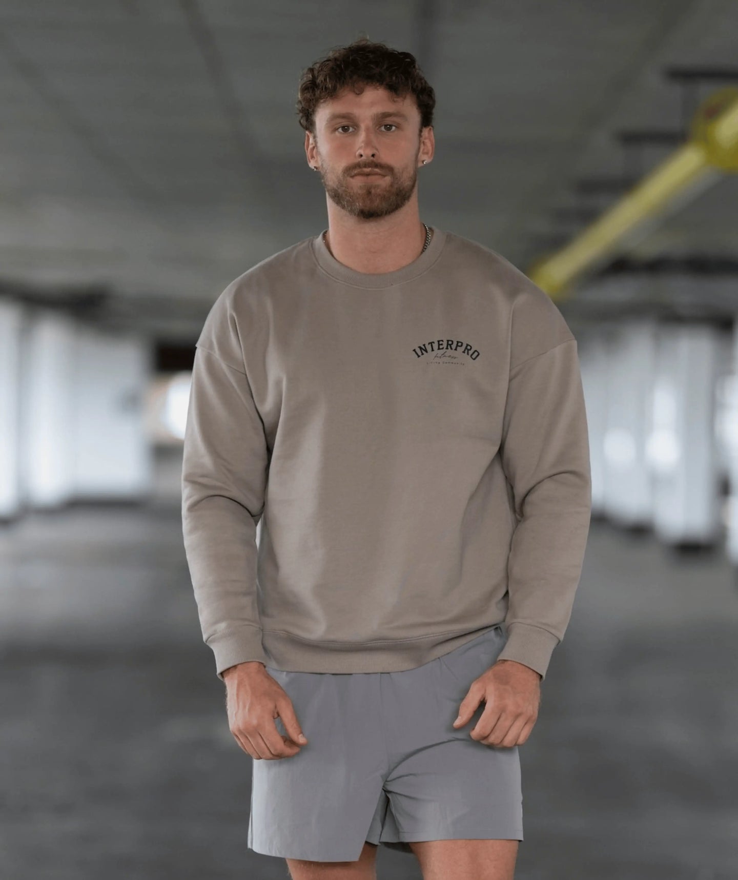 Men's Lifting Sweater - Beige