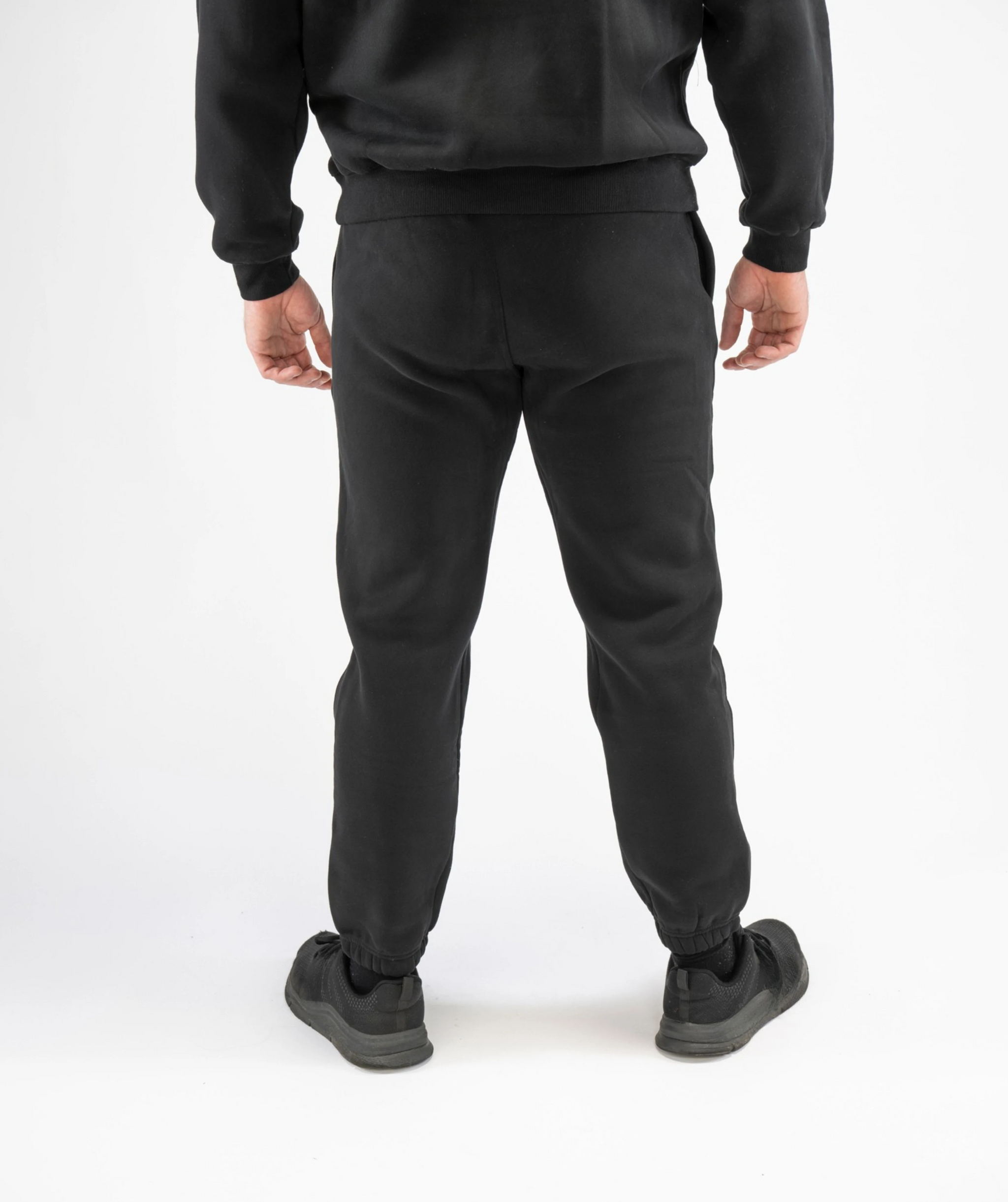 Men's Regular Fit Joggers - Black