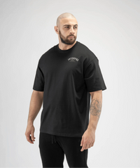 Men's Oversized Gym T Shirt - Black