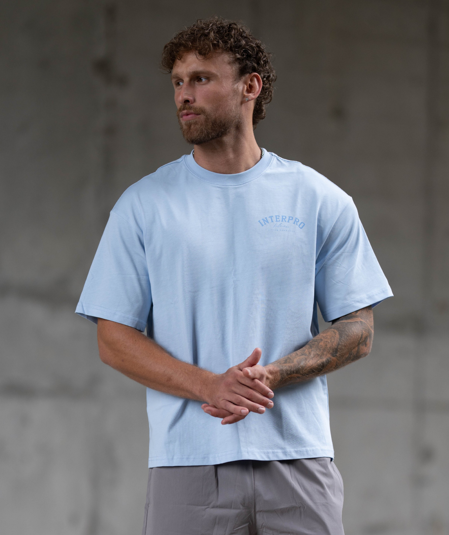 T-shirt oversize pour homme - Noir