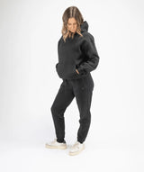Women's Regular Fit Joggers - Black