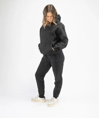 Women's Regular Fit Joggers - Black