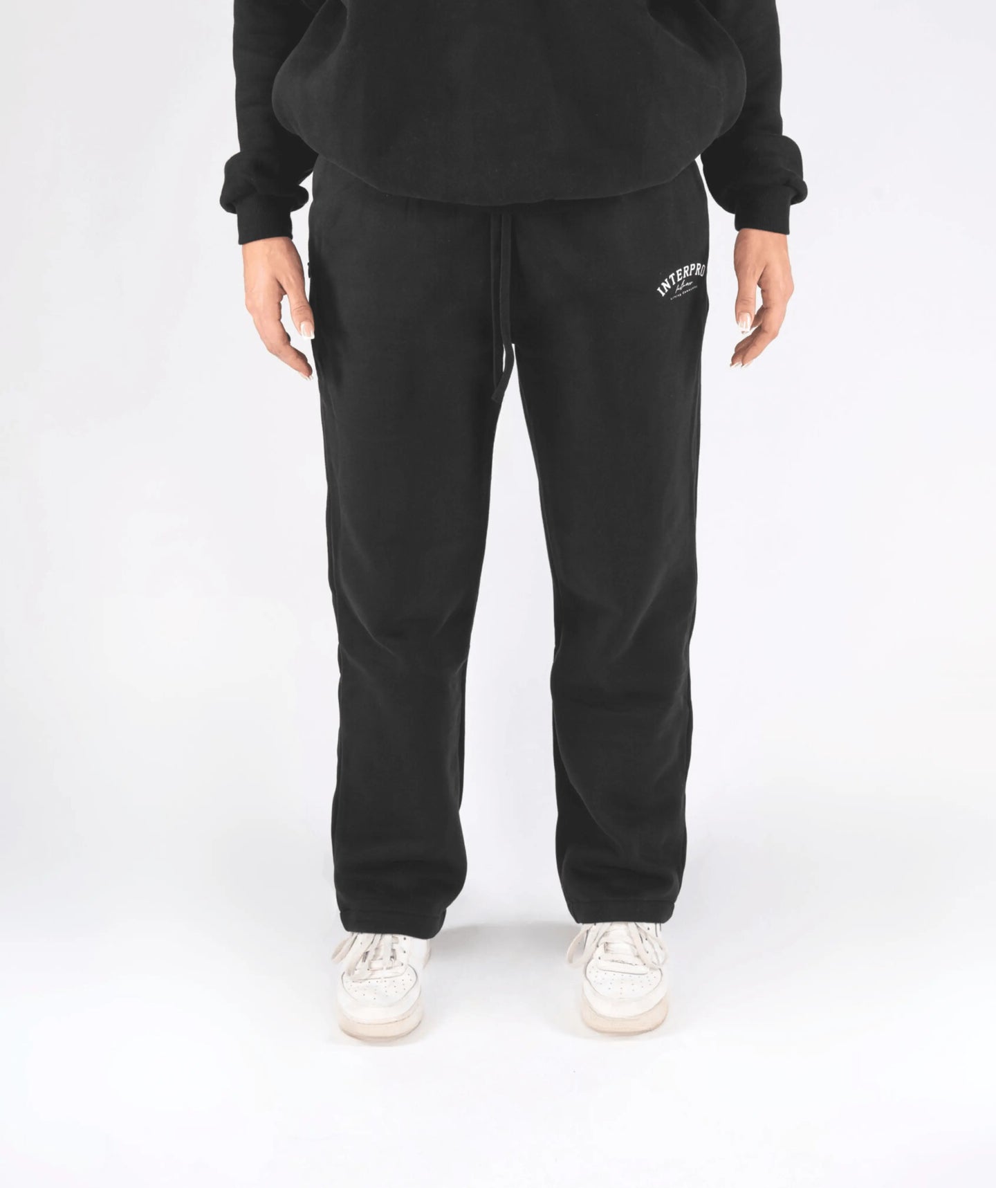 Women's Straight Leg Joggers - Black