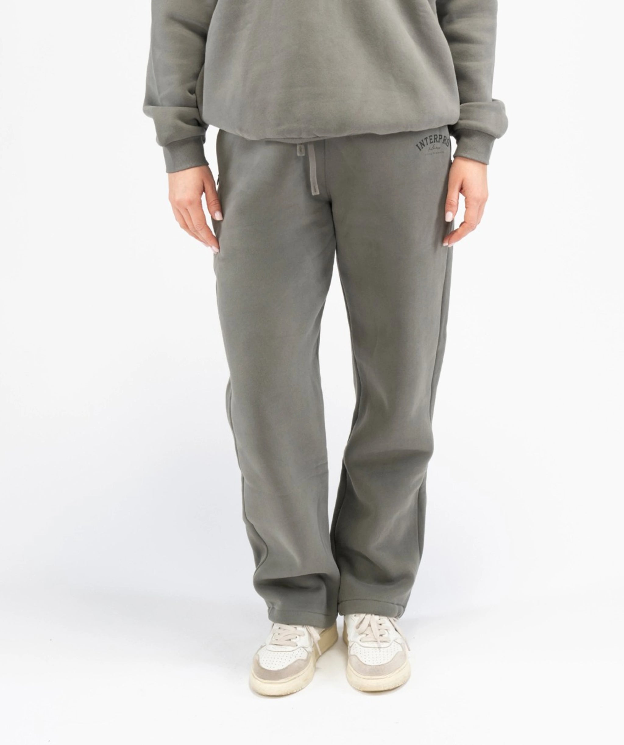 Women's Straight Leg Joggers - Grey