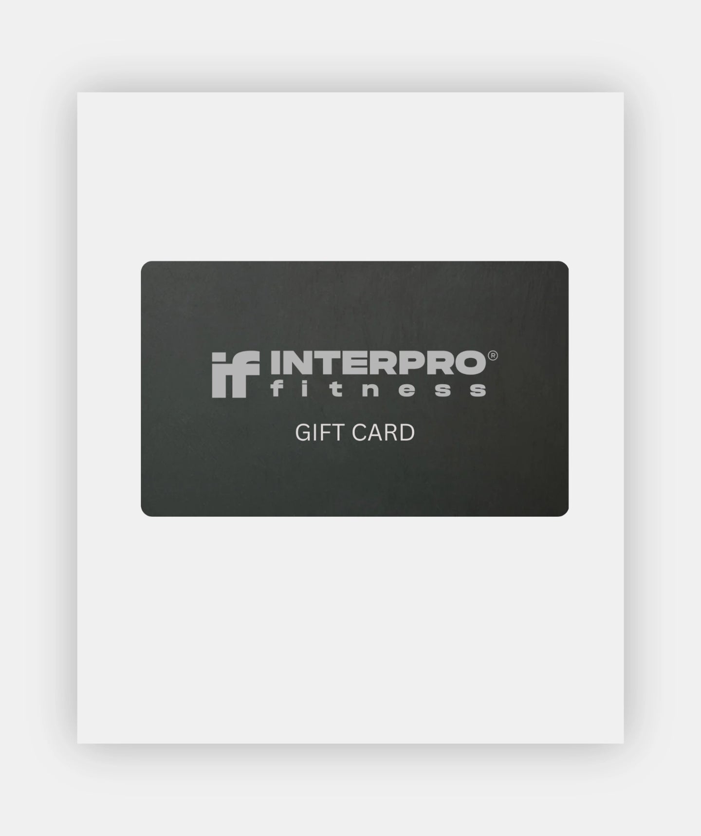 Carte-cadeau Interpro Fitness