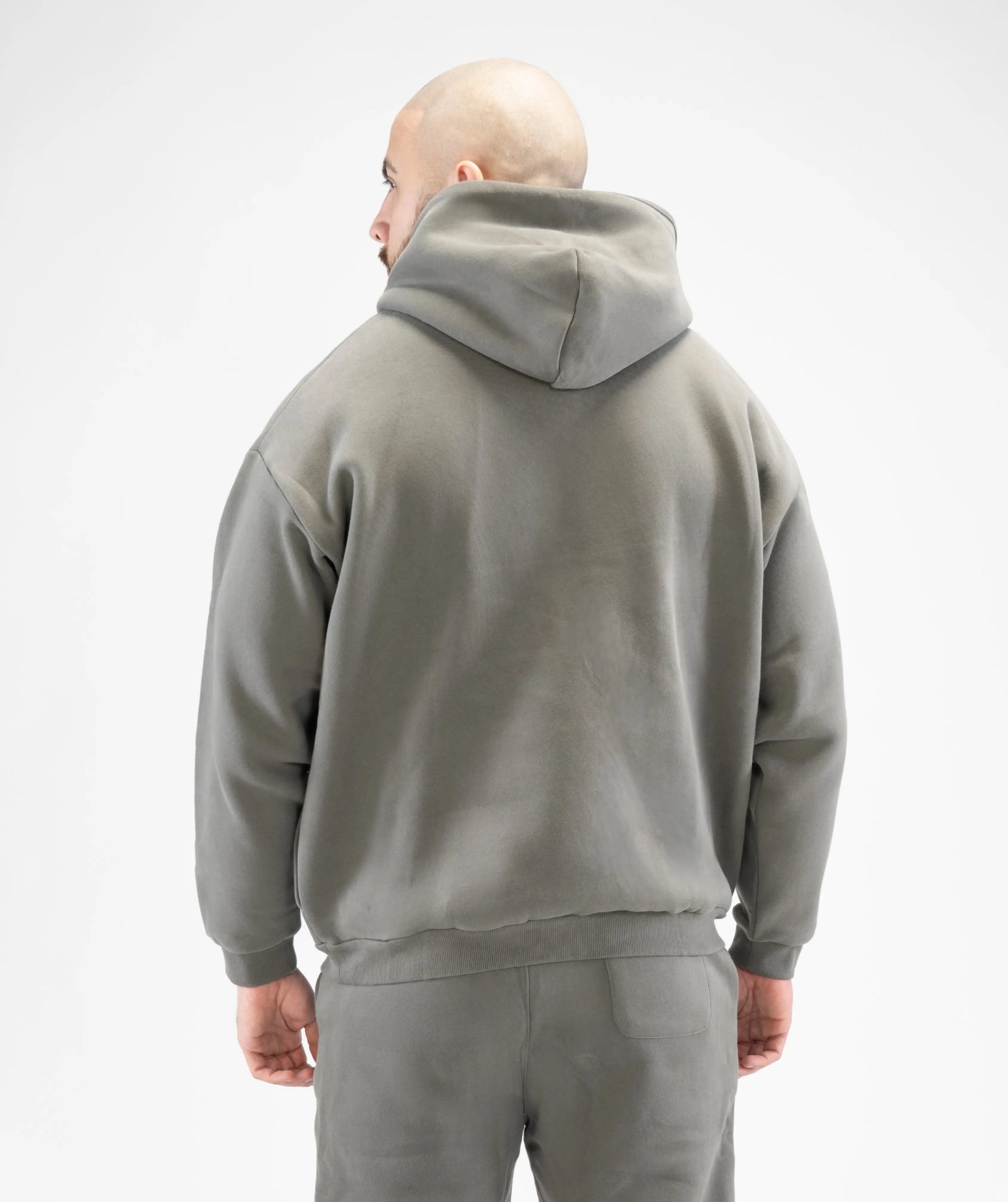 Men's Oversized Hoodie - Grey