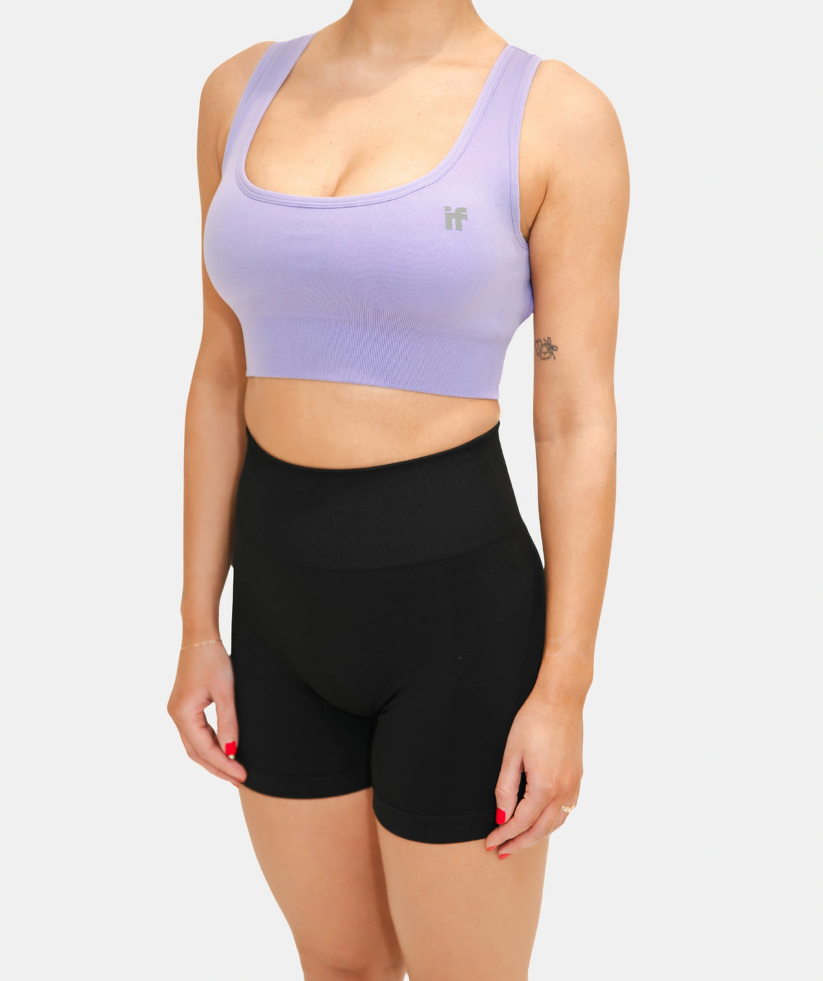 Lilac sports bra