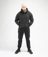 Men's Pull Over Hoodie - Black