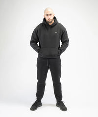 Men's Pull Over Hoodie - Black