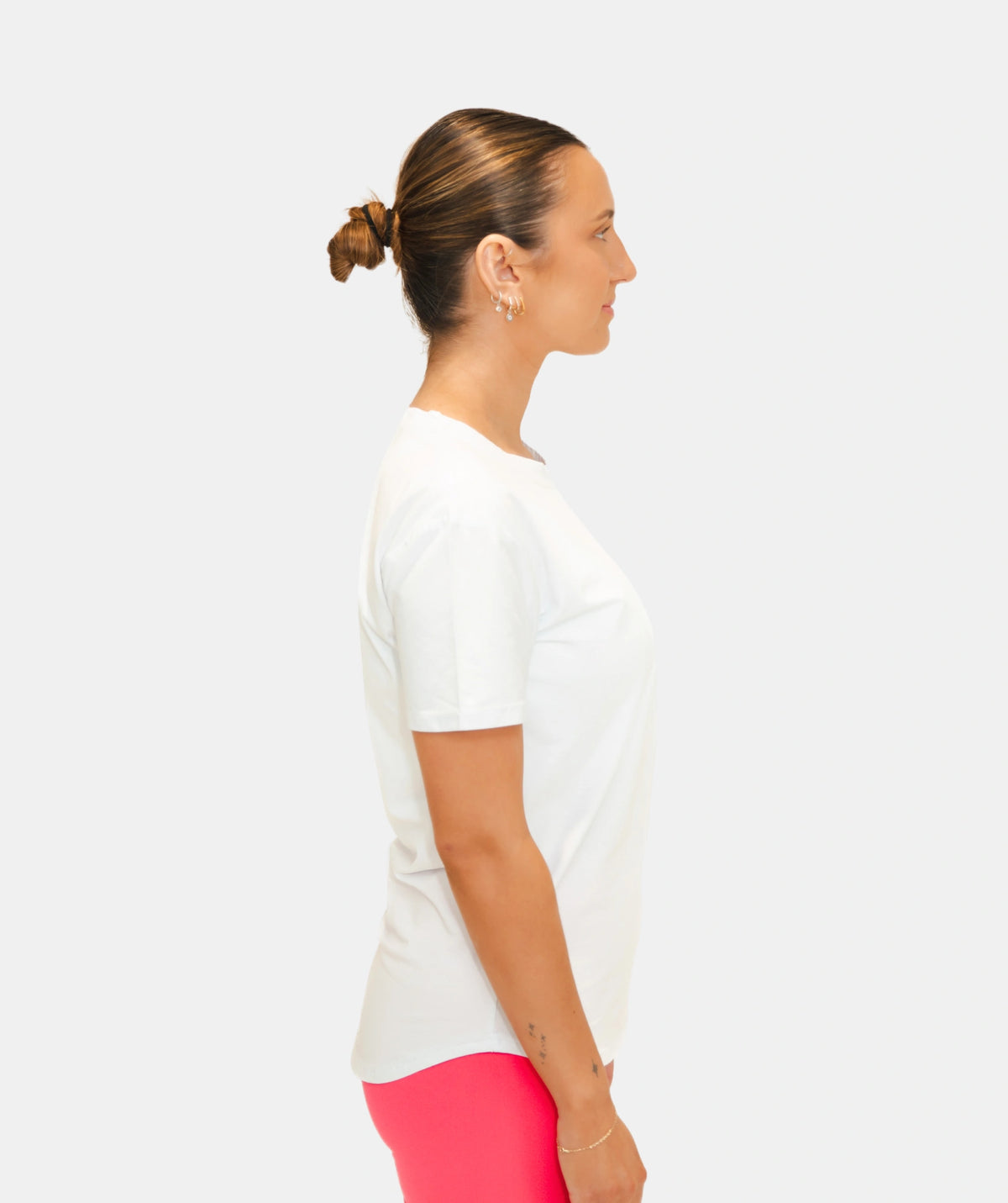 Fitness Womens White TShirt