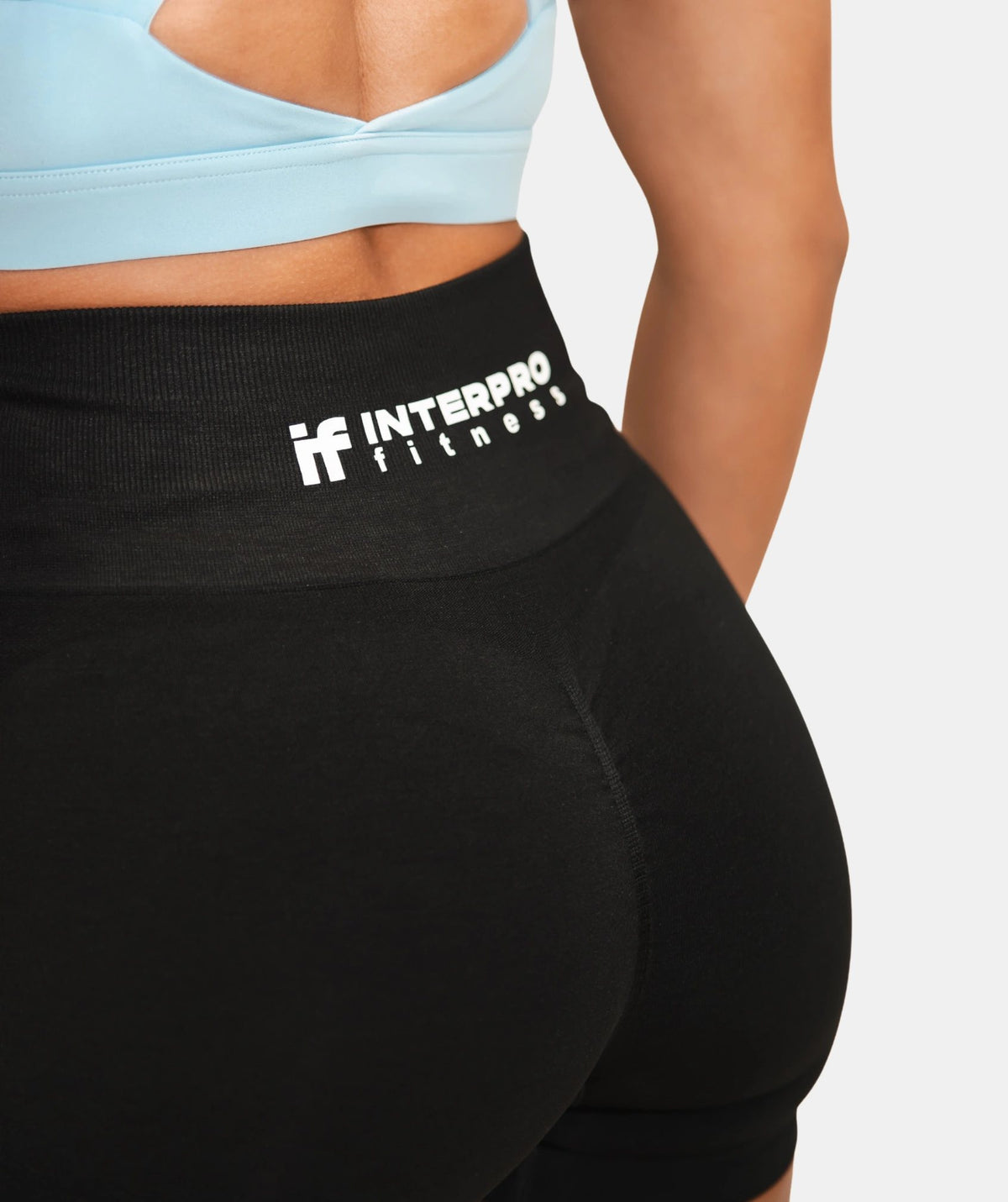 Fitness Womens black gym shorts