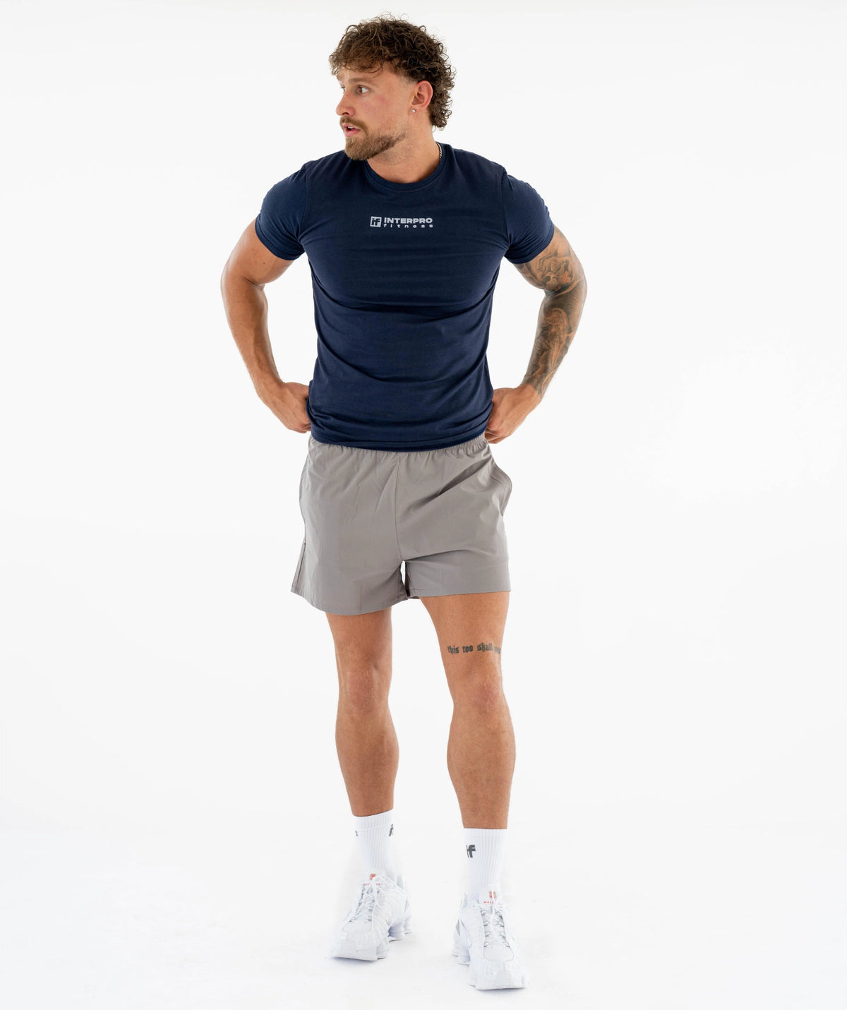Interpro Fitness blue mens tee