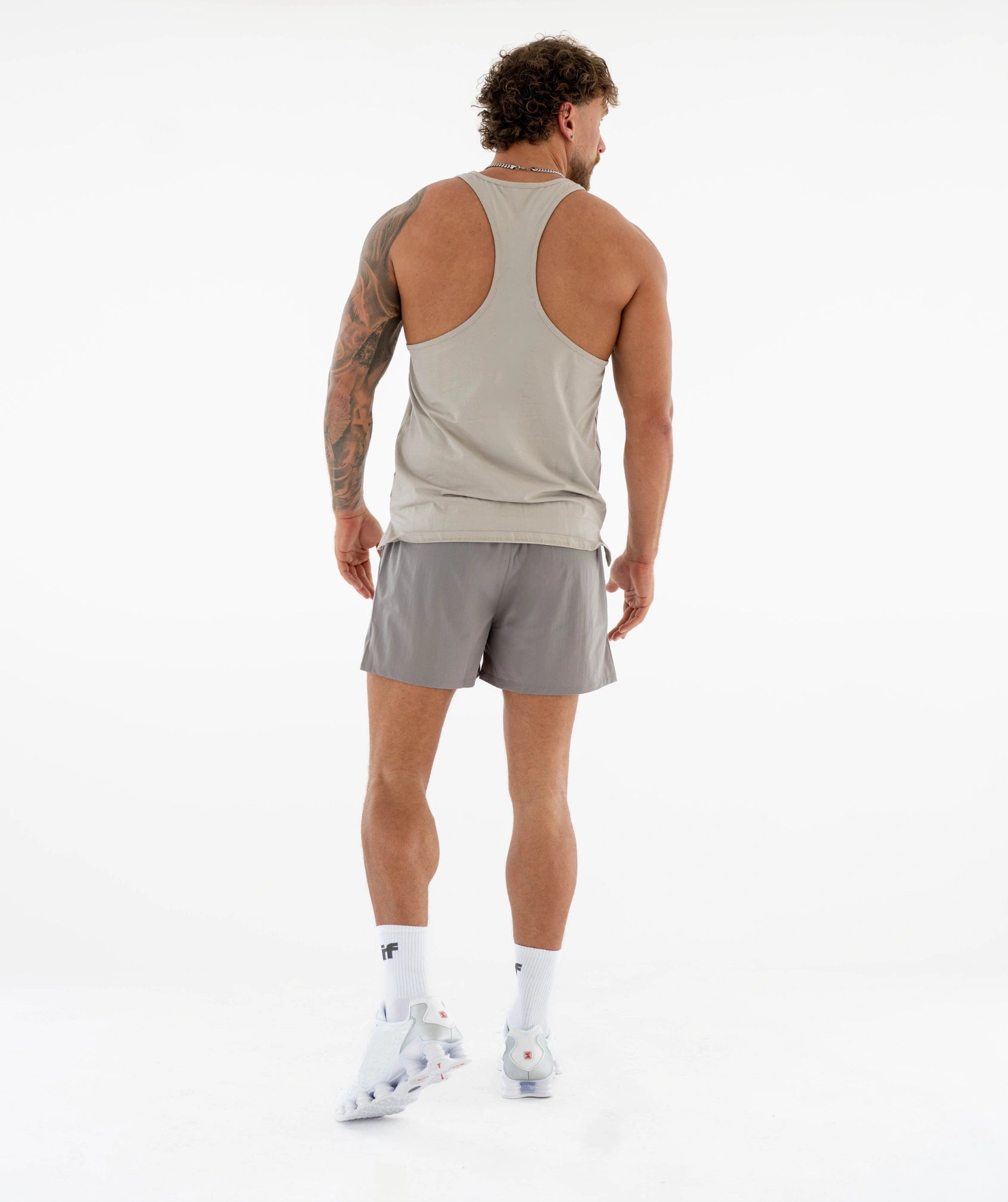 Mens Gym Vest - Grey