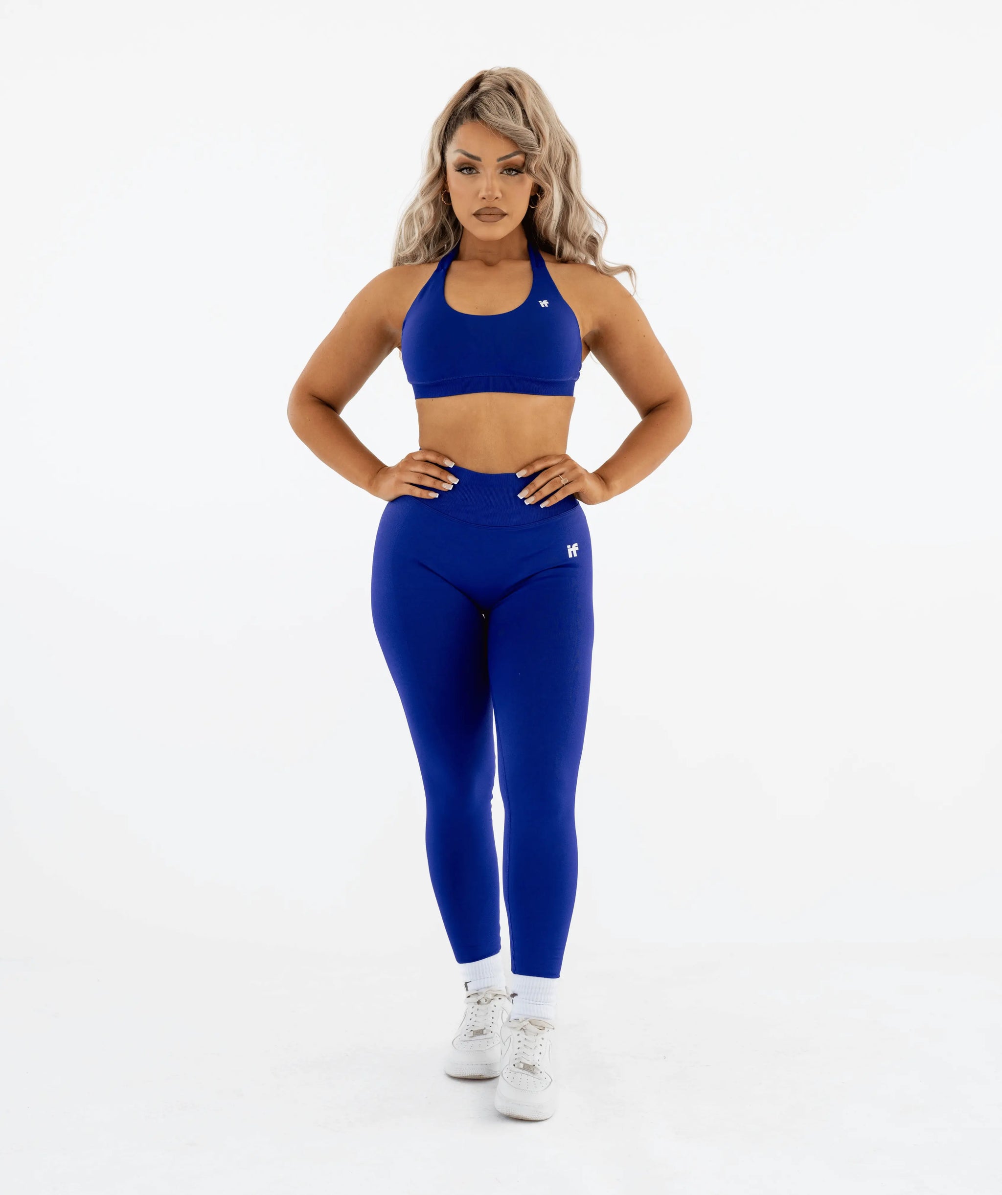 Leggings sculptants pour femme - Bleu - Active