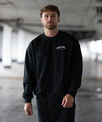 Men's Oversized Sweater-Black