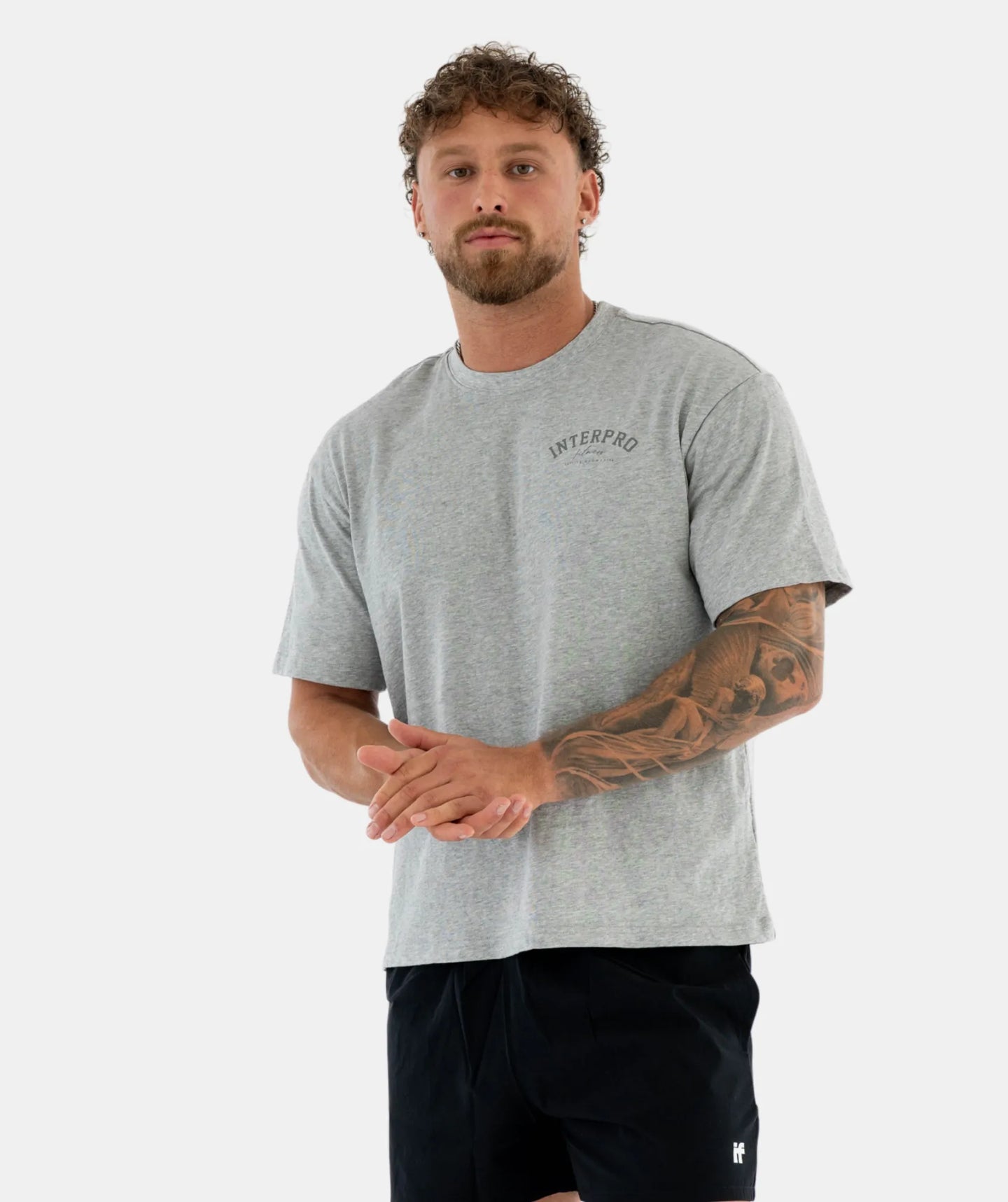 Men's Oversized T Shirt - Grey