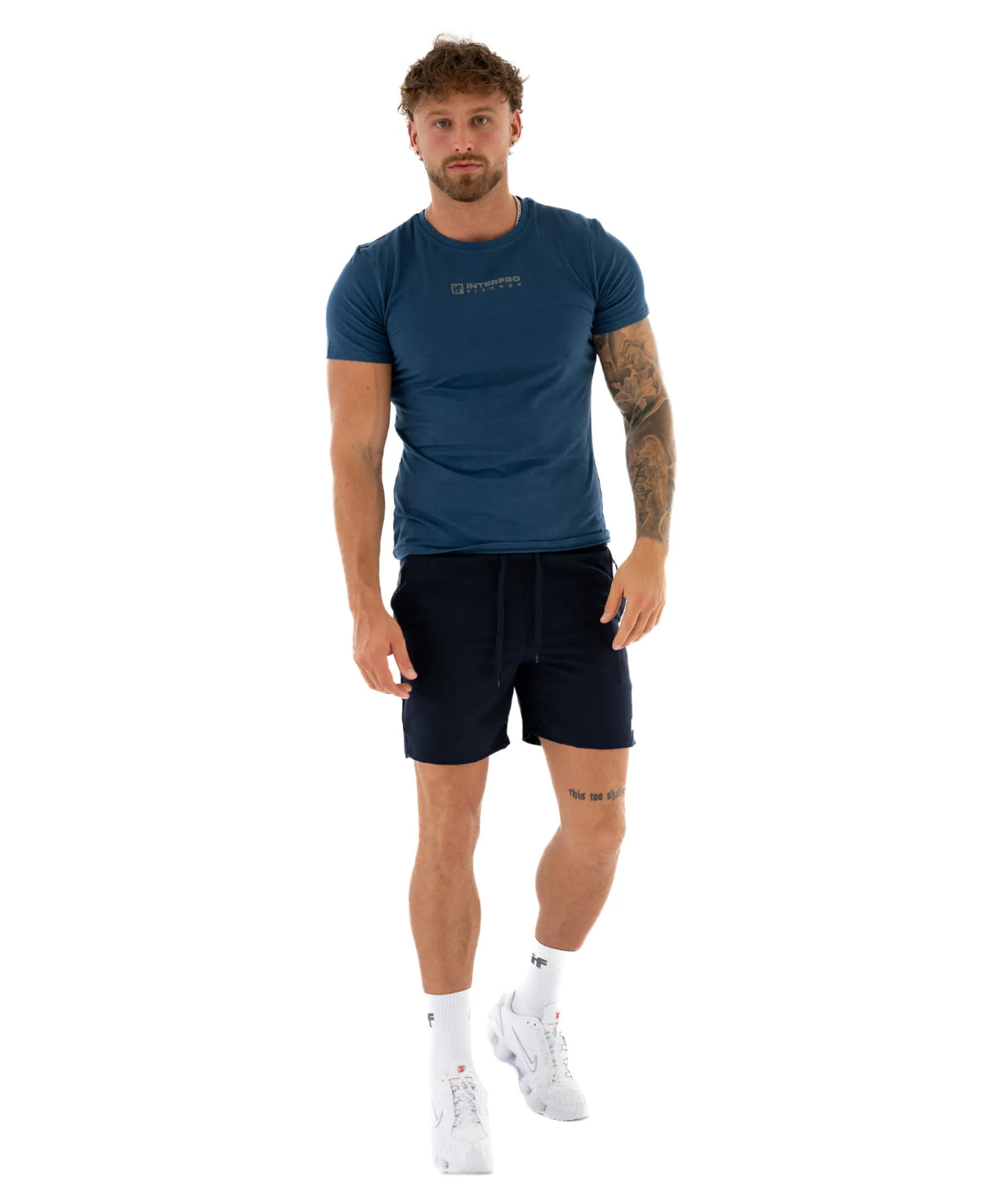 Mens gym Navy Blue Shorts