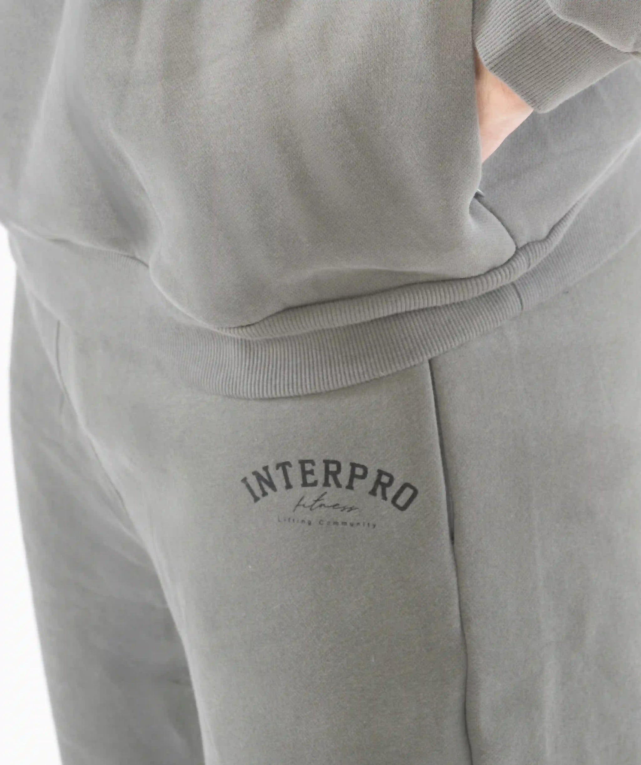 Men's Straight Leg Joggers - Grey