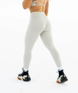 Women's Sculpting Leggings - Light Grey