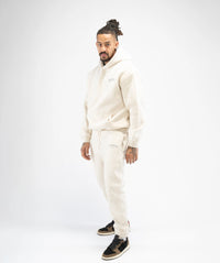 Men's Regular Fit Joggers - Creme
