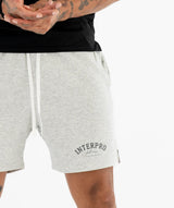 Men's Lifting Shorts - Grey Marl