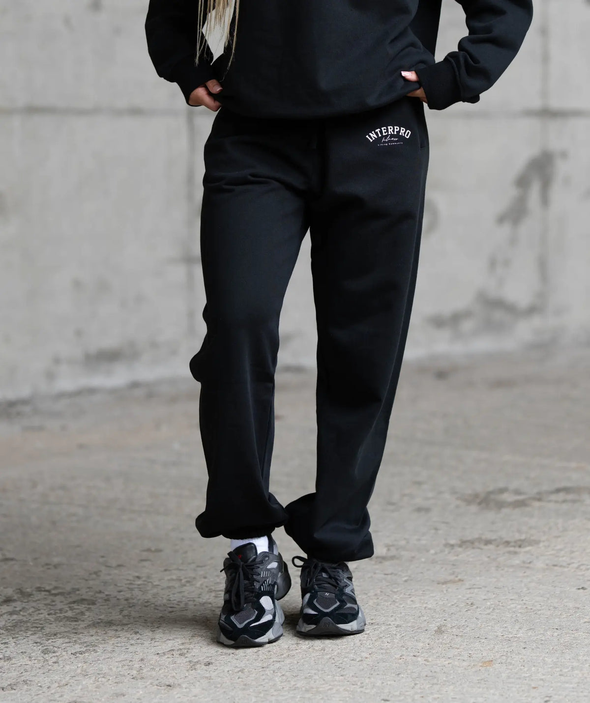 black pants
